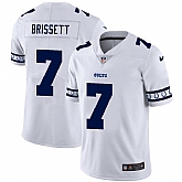 Nike Colts 7 Jacoby Brissett White Team Logos Fashion Vapor Limited Jersey Dyin,baseball caps,new era cap wholesale,wholesale hats